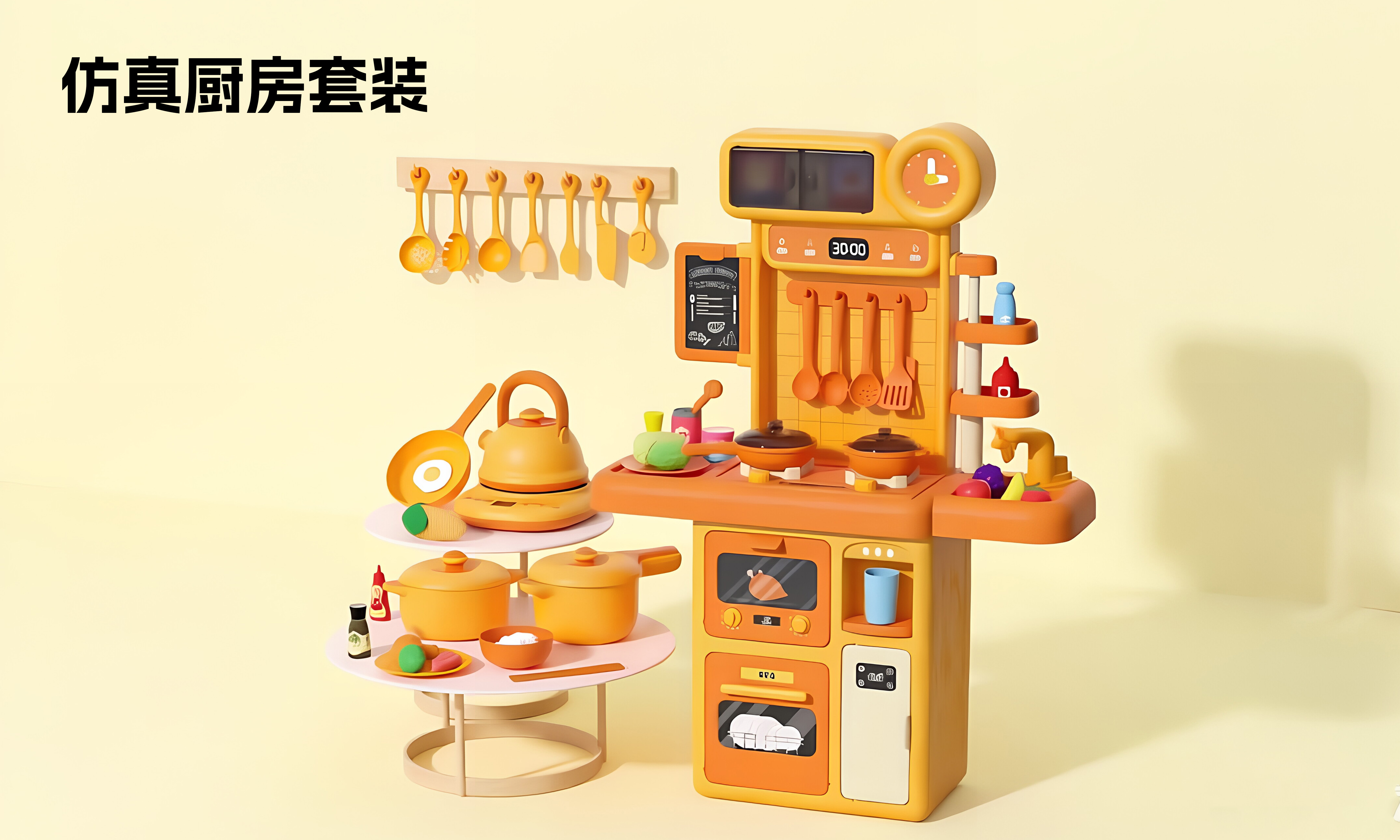 仿真厨房套装