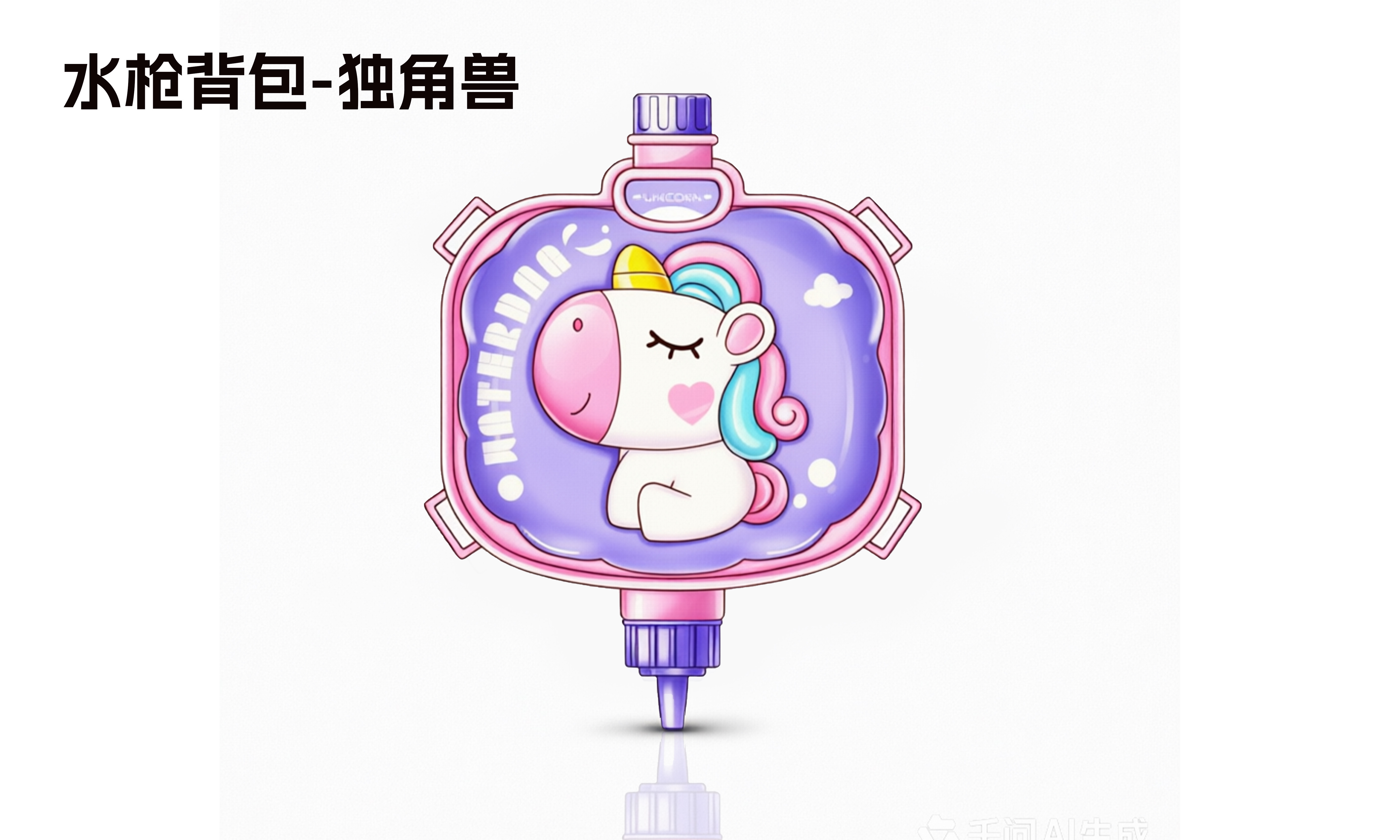 水枪背包-独角兽