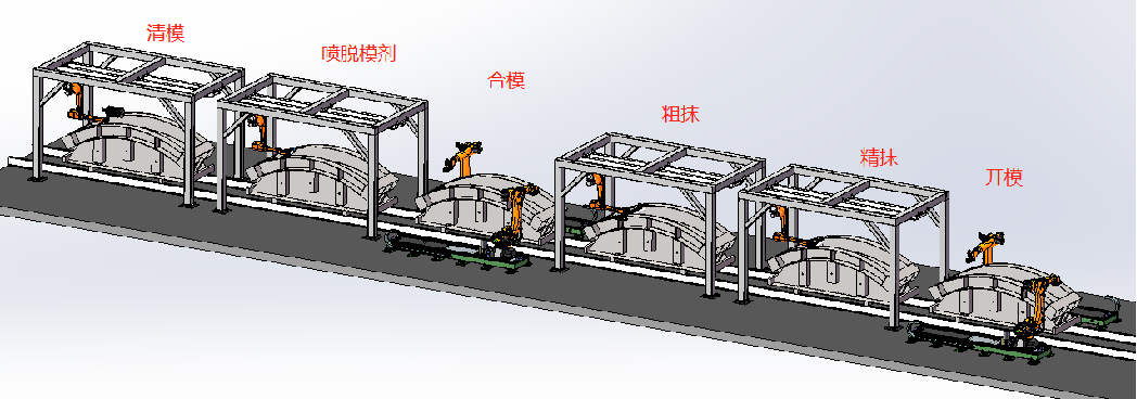 建筑行业-管片生产线