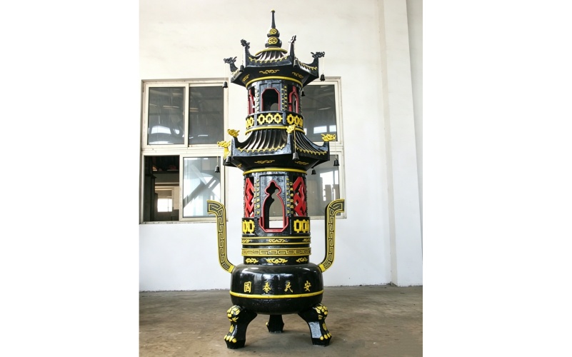 两层香炉