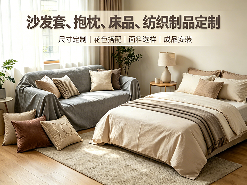 沙发套/抱枕/床品/纺织制品定制