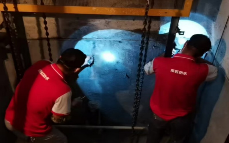 九洲新世界电梯基坑及机房维修工程案例