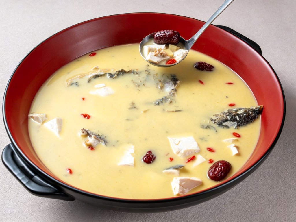 青鱼炖豆腐
