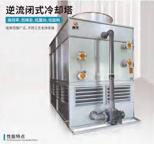 逆流闭式冷却塔