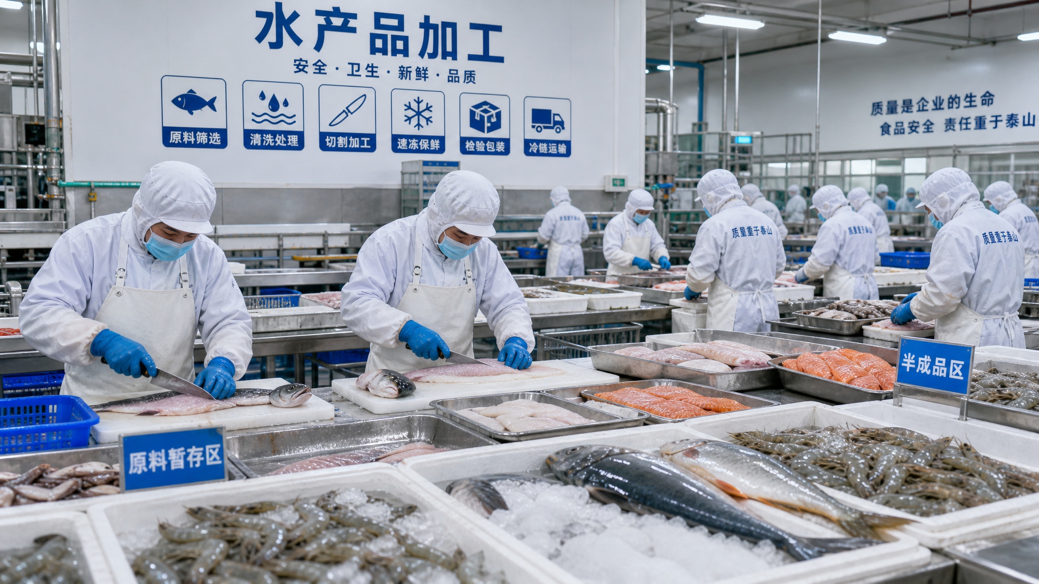 水产品加工周转