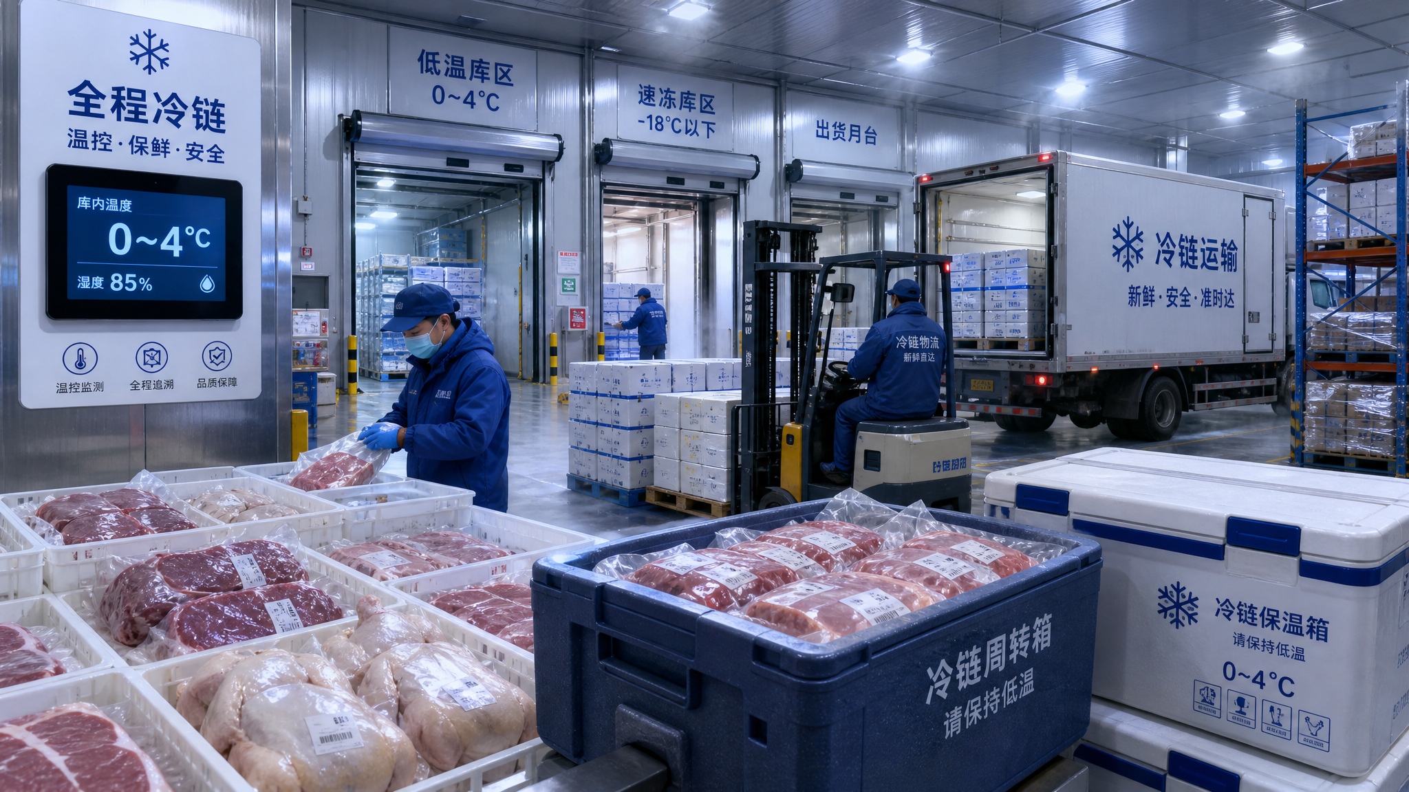 肉类/家禽保温周转箱