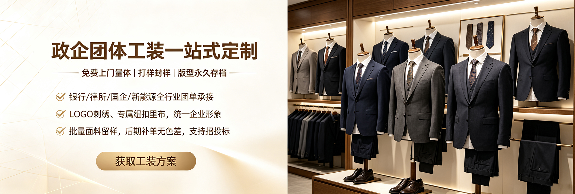 所罗定制-政企团体工装一站式定制