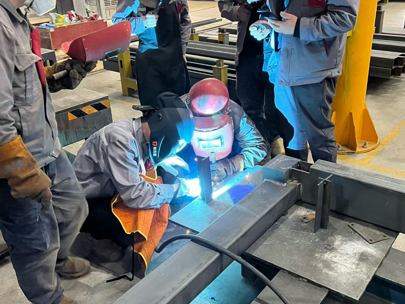 常州某钢结构工程公司新员工团体委培