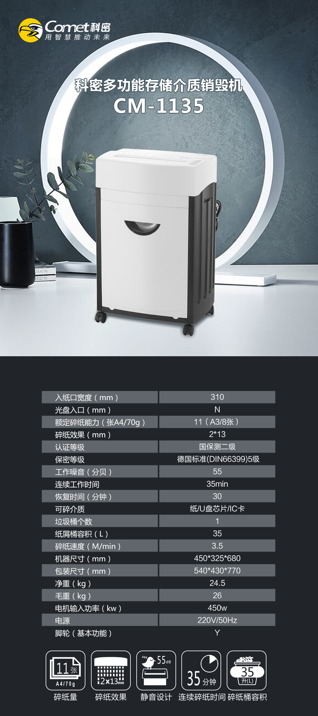 科密CM-1135