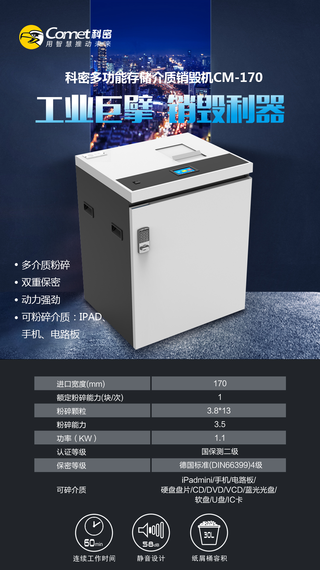 科密CM-170