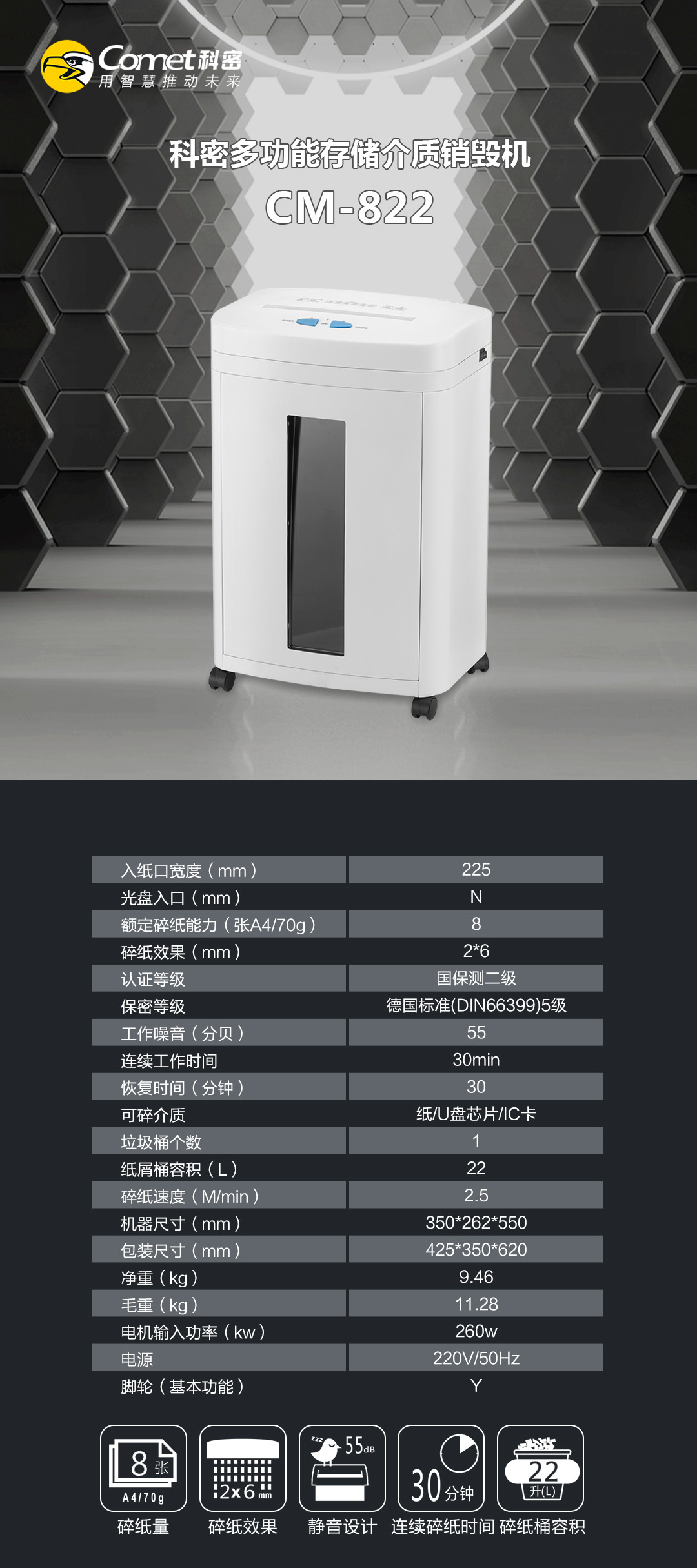 科密CM-822