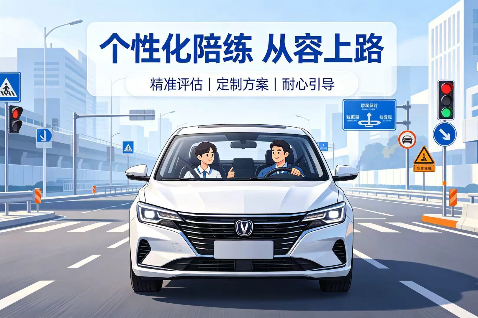 不流水线、不敷衍！量身定制的驾驶陪练才靠谱