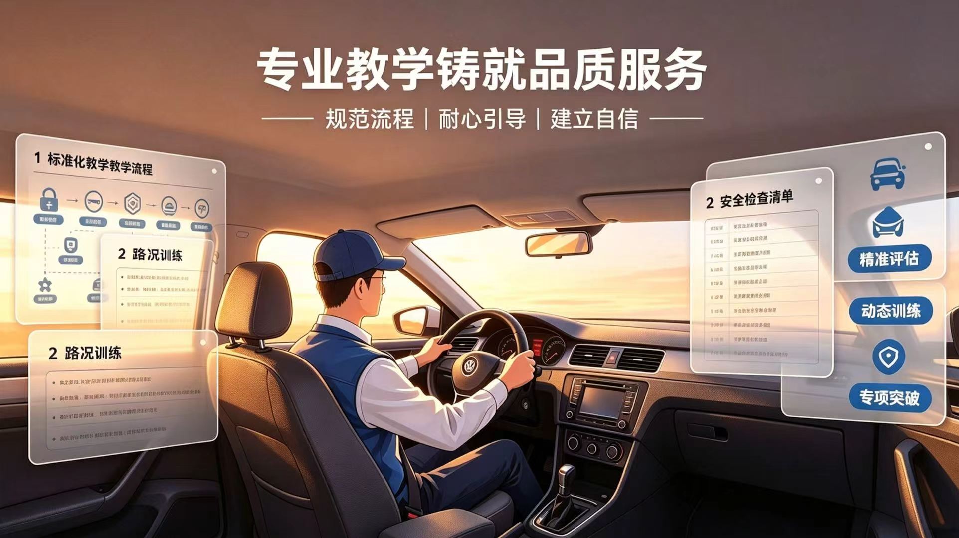 专业教学铸就品质 贴心服务赢得用户信赖