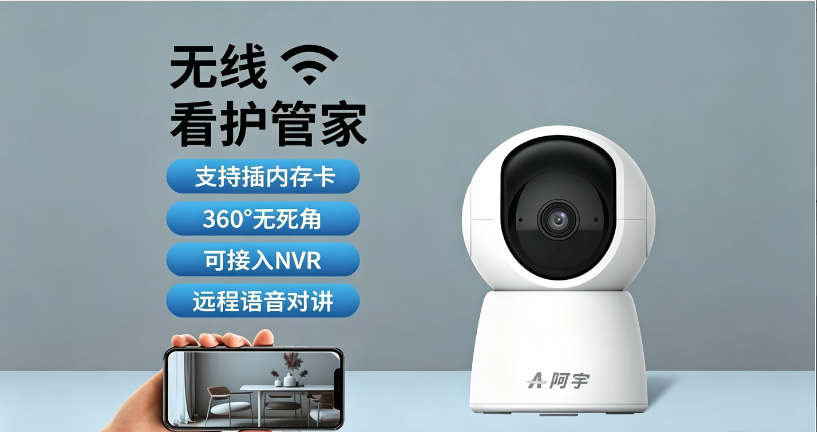 WiFi 云台旋转摄像机