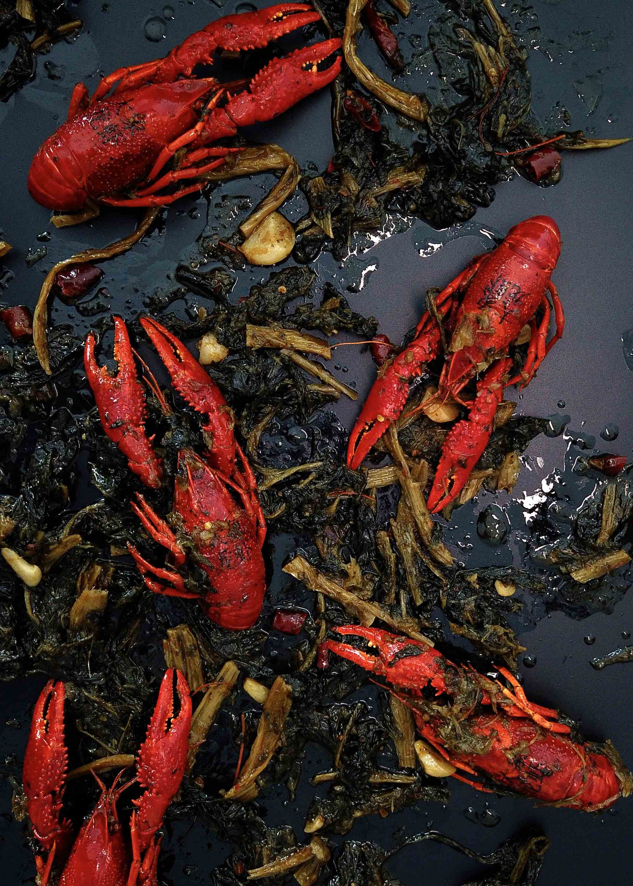 梅干菜龙虾