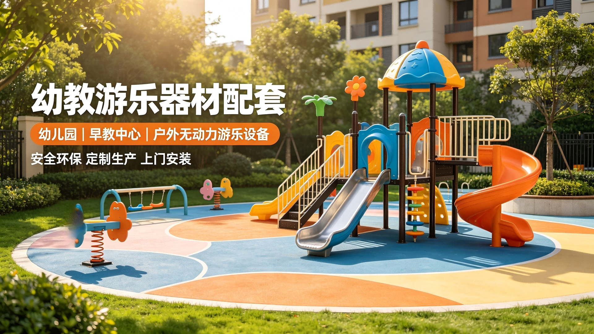 幼教游乐器材配套