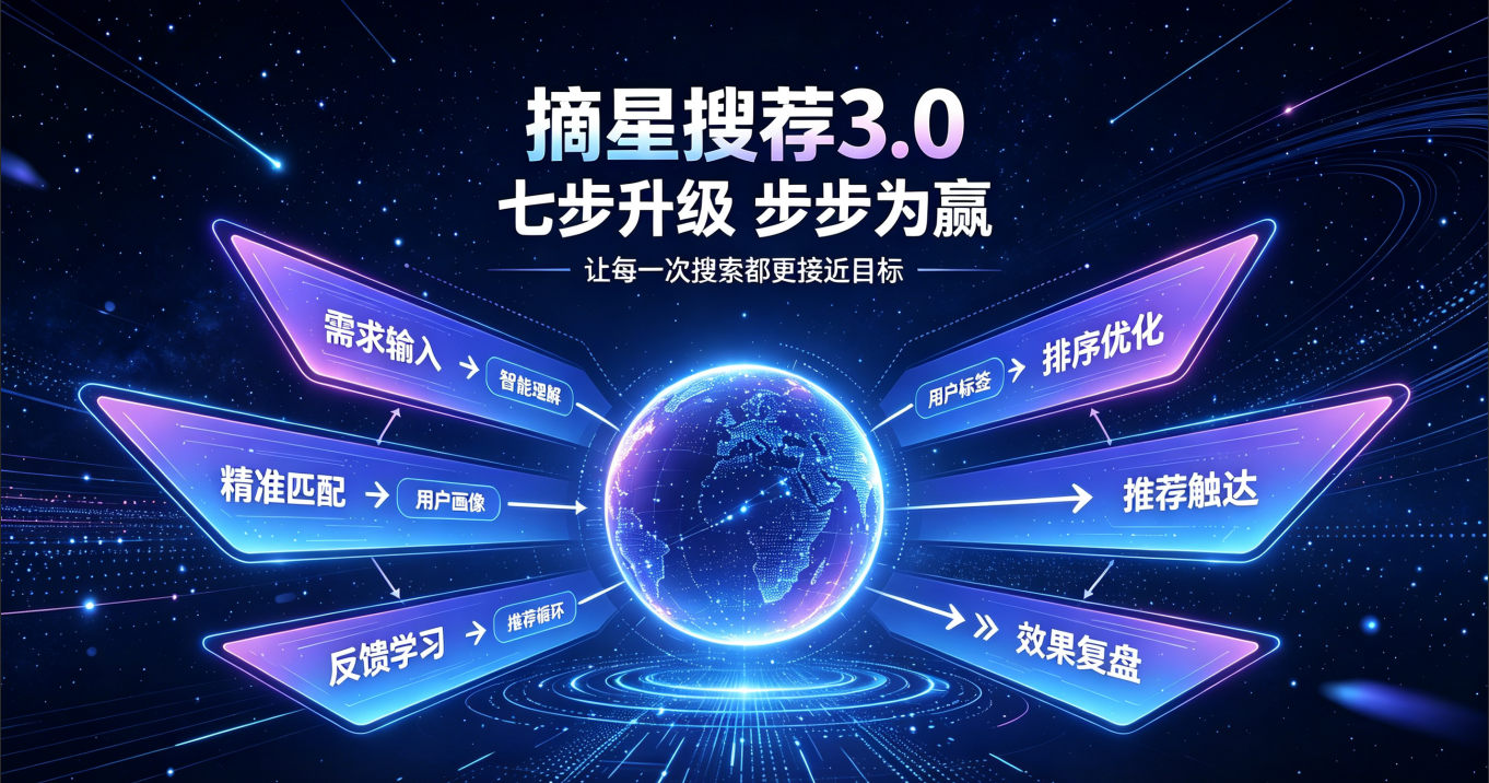 摘星搜荐3.0 