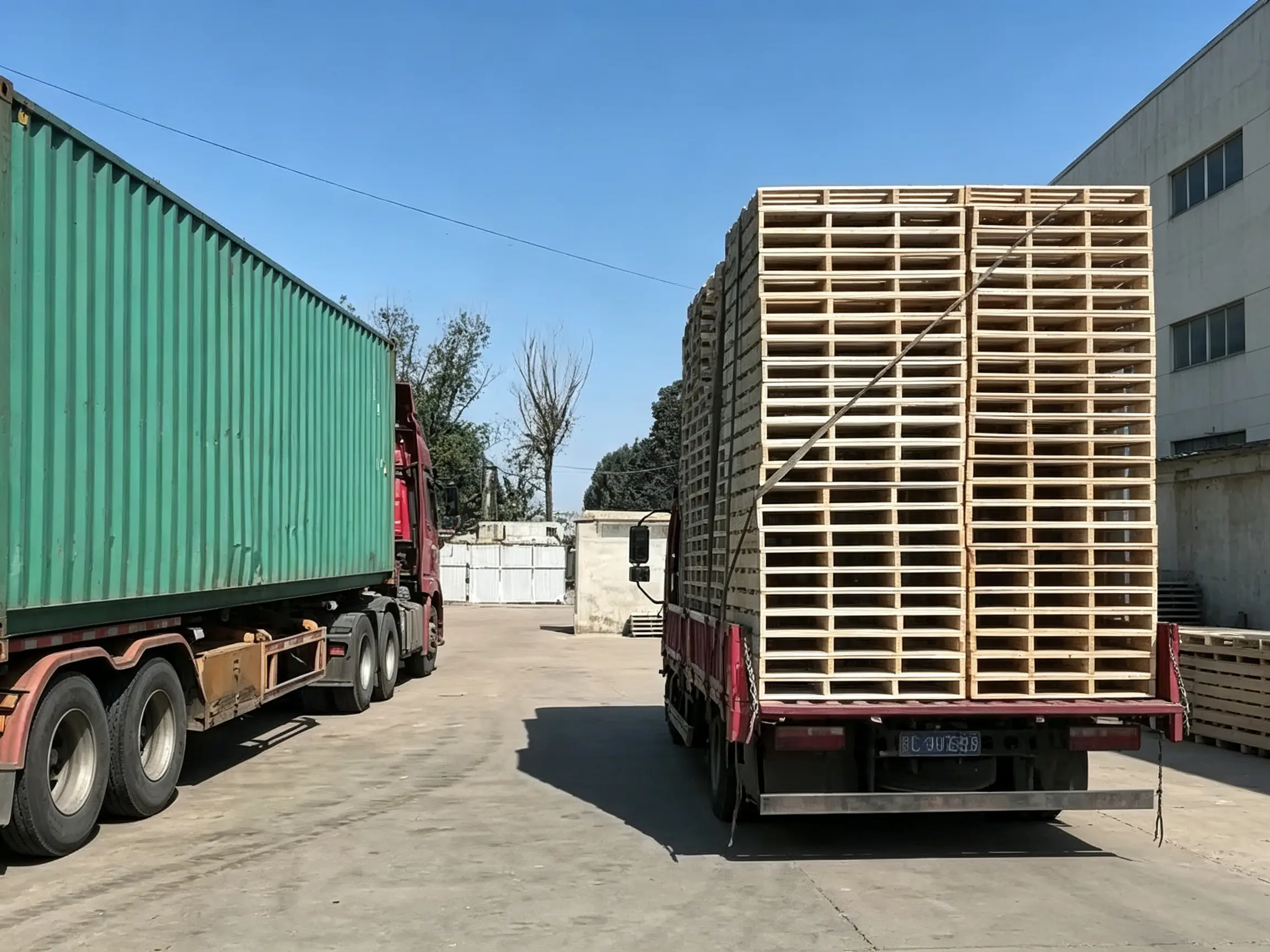 托盘物流货运发车