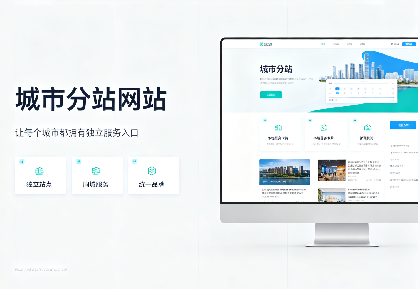 高权重城市分站搭建