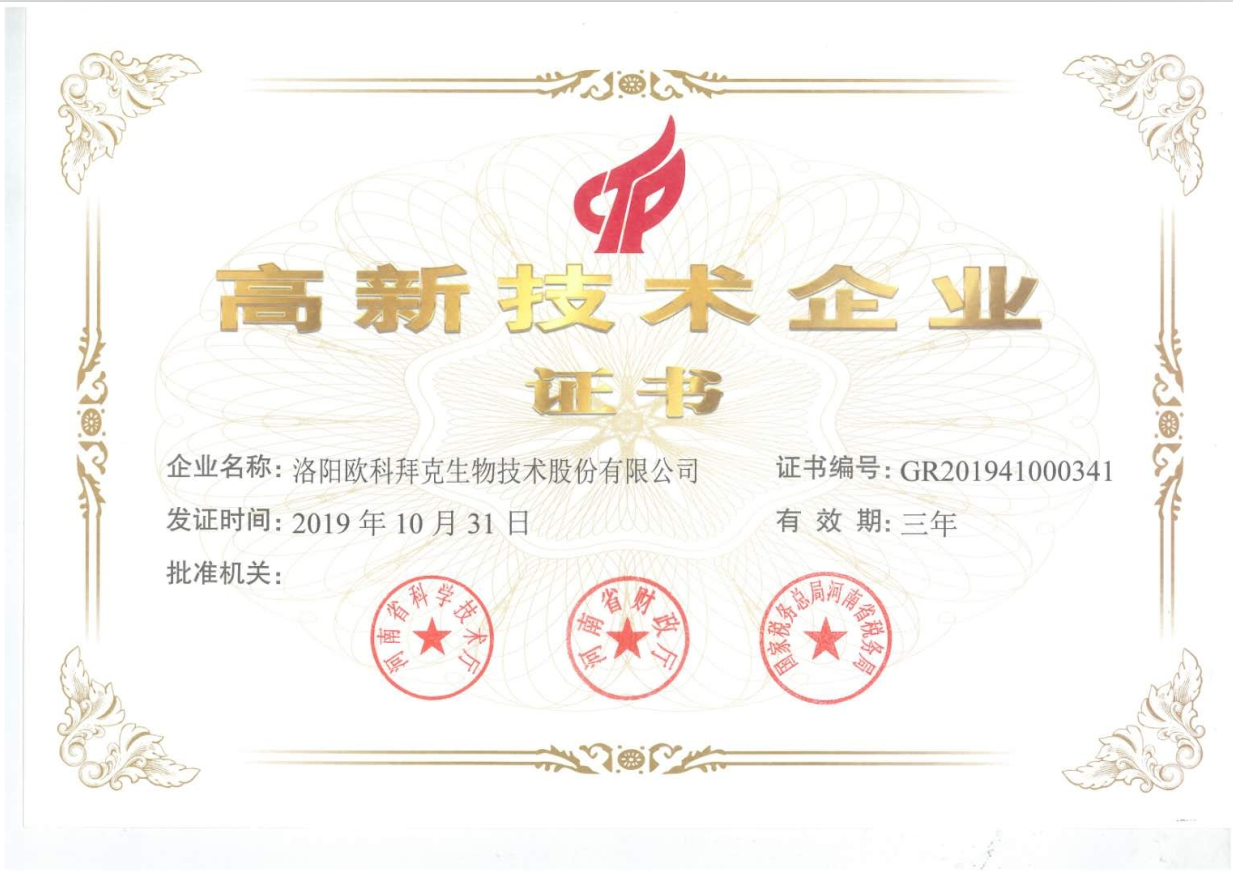 高新技术企业