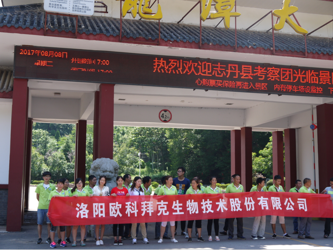 2017.8.8我公司组织到新安旅游