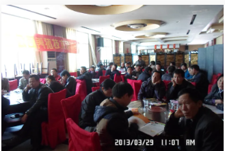 洛阳欧科拜克生物公司成功举办湖南茶陵养殖客户研讨会