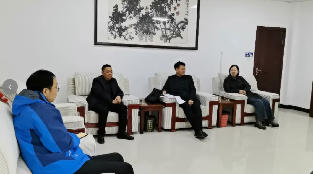 宜阳县科技局金胜强局长莅临欧科拜克送策指导