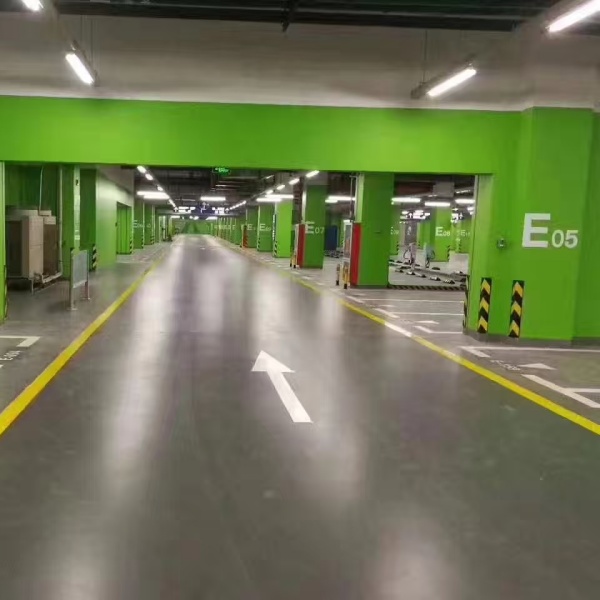 地下车库热熔划线