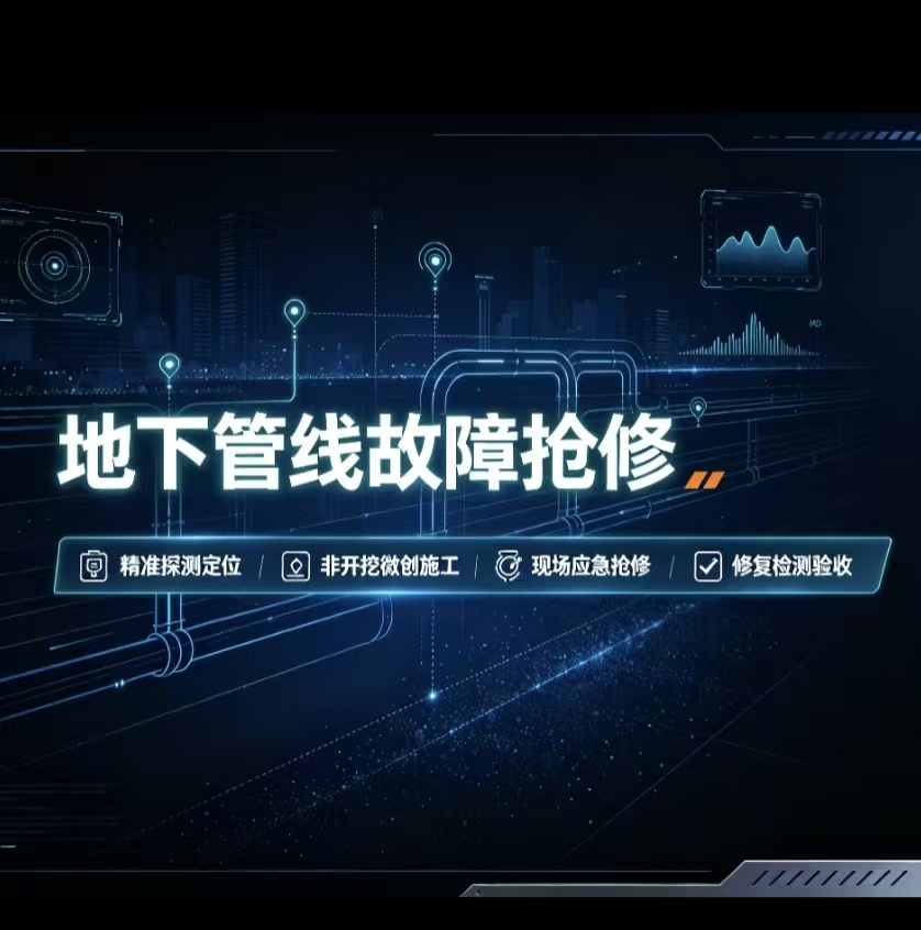 地下管线故障抢修