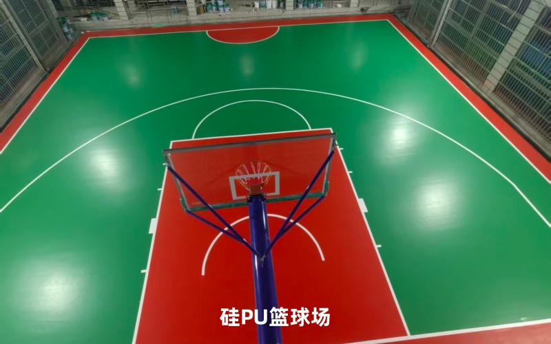 室内篮球场施工