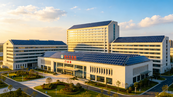亮晟新能源科技交付廊坊县域公立医疗集群 3.2MW 分布式光伏项目