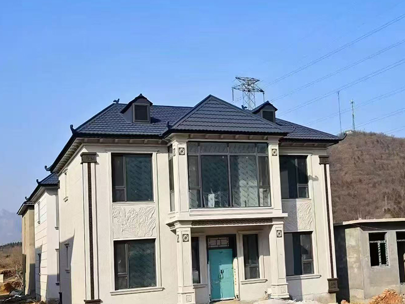 金属瓦工程案例