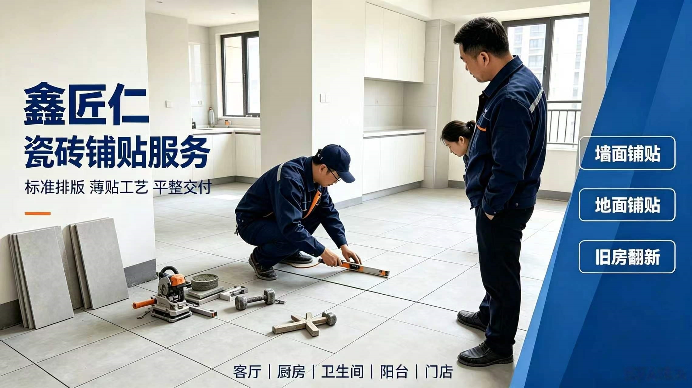  瓷砖铺贴