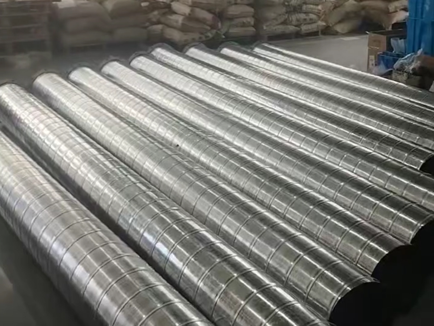 永昇汽车-注塑机环保排烟管道项目
