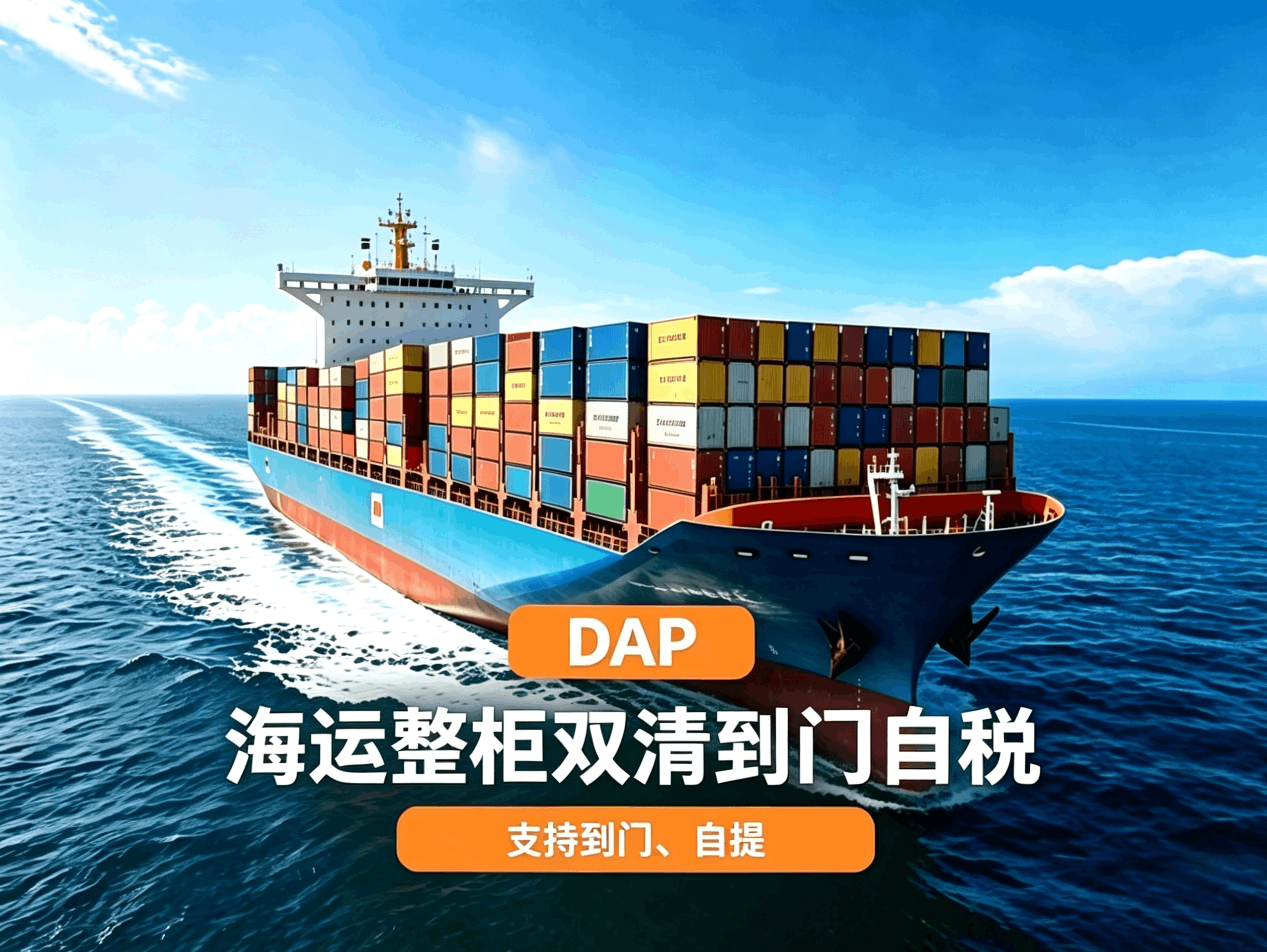 海运整柜运输