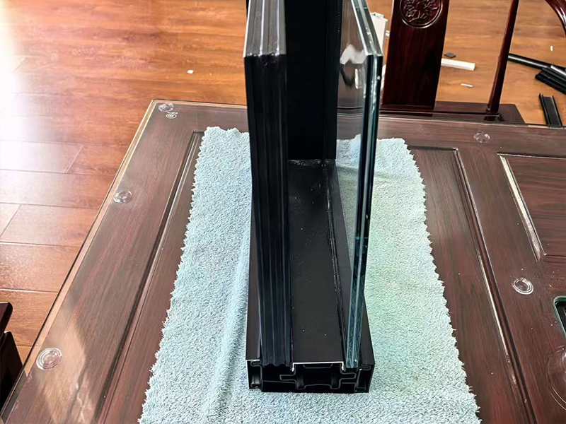 隔断型材加纳米硅玻璃