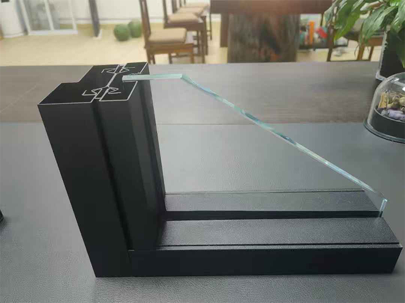 隔断型材加纳米硅玻璃