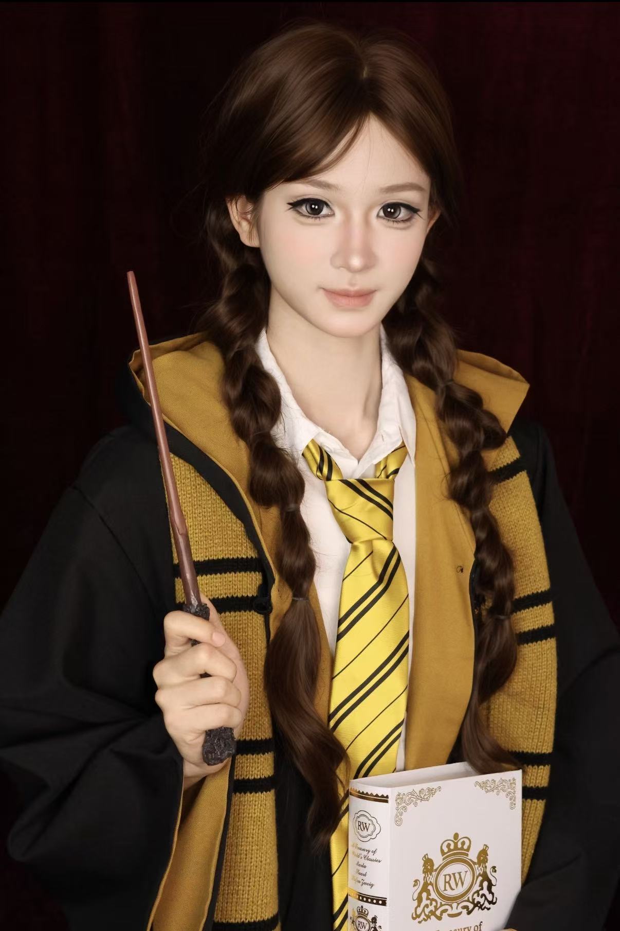 环球影城淡颜上镜妆