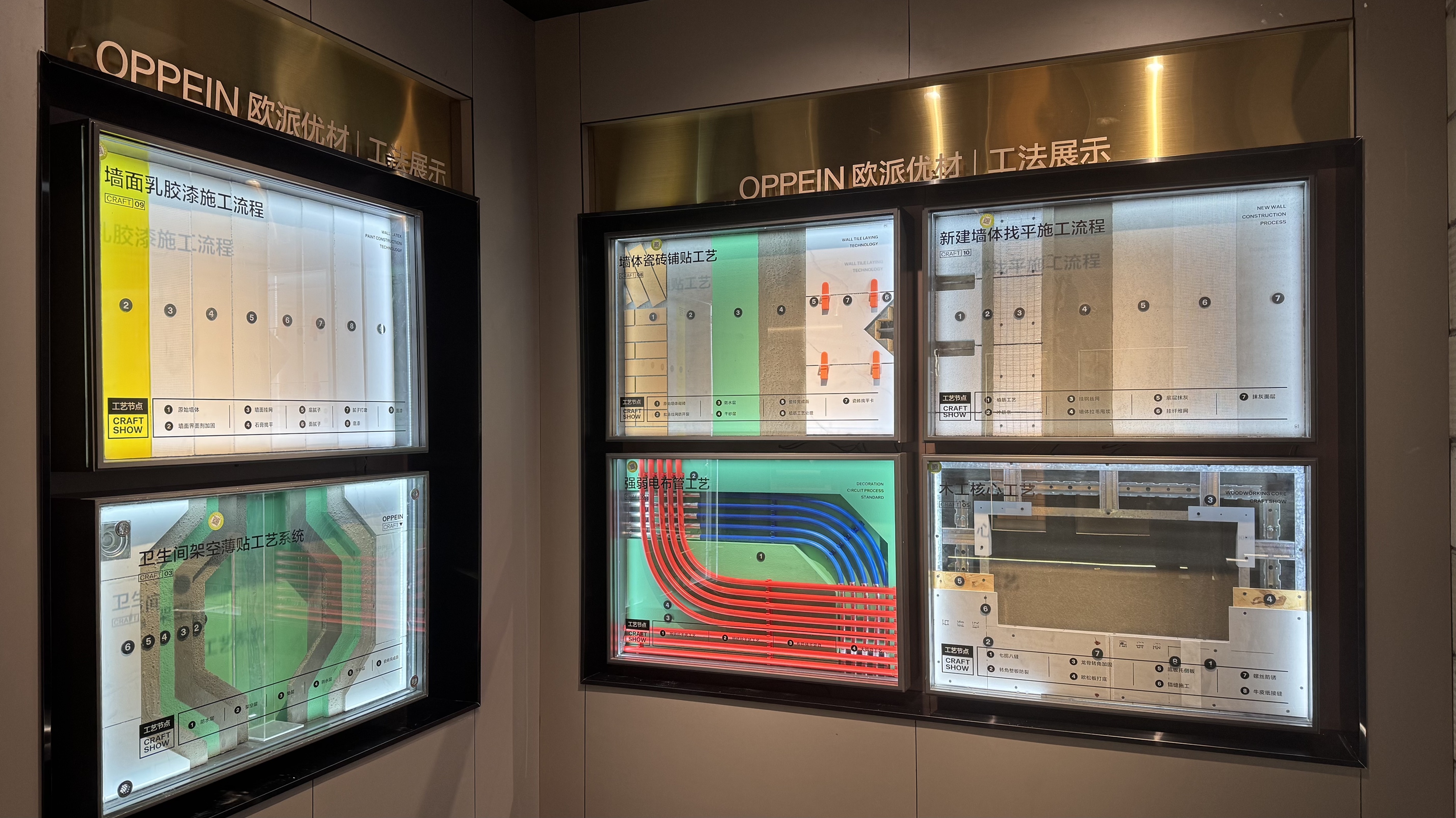 欧派优材工法展示间