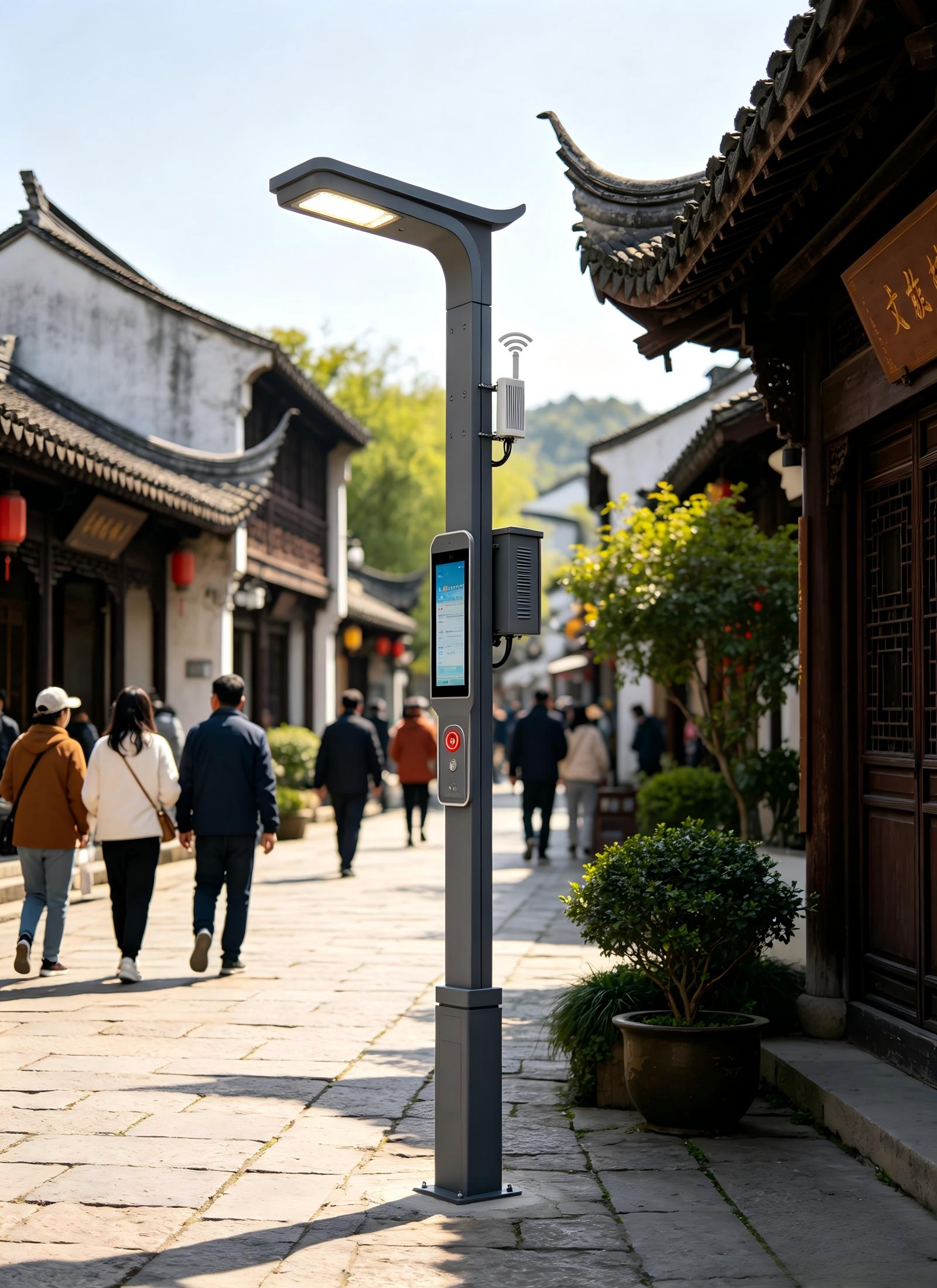 文旅景区智慧路灯