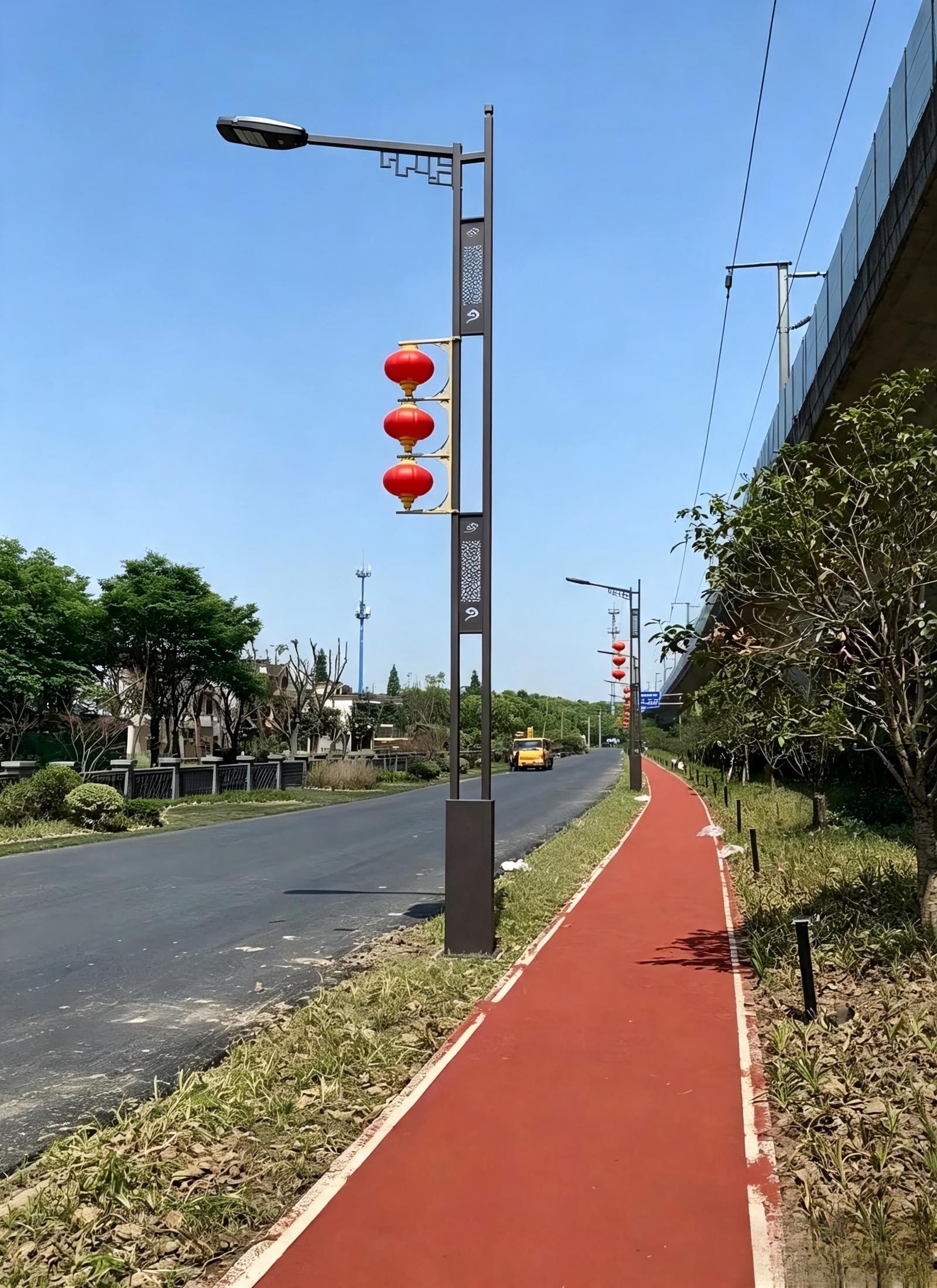 仿古款市电路灯