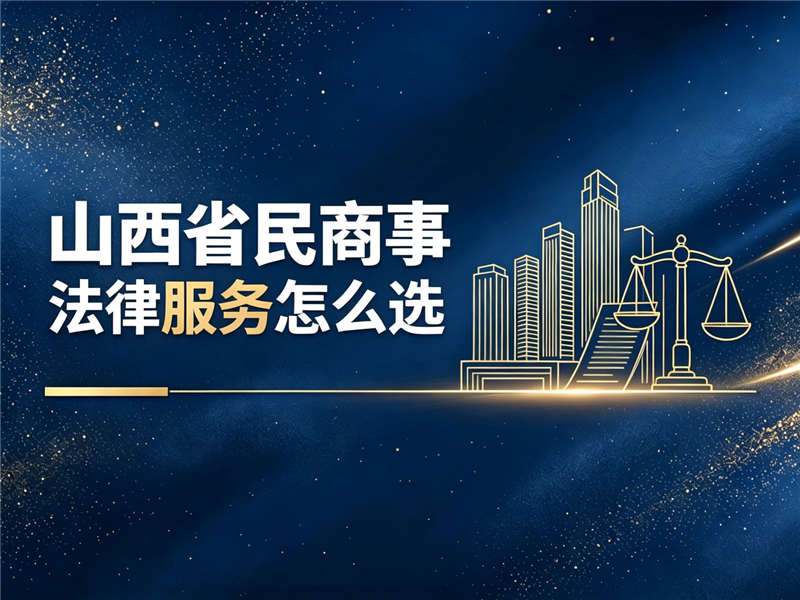 2026年山西省民商事法律服务怎么选？