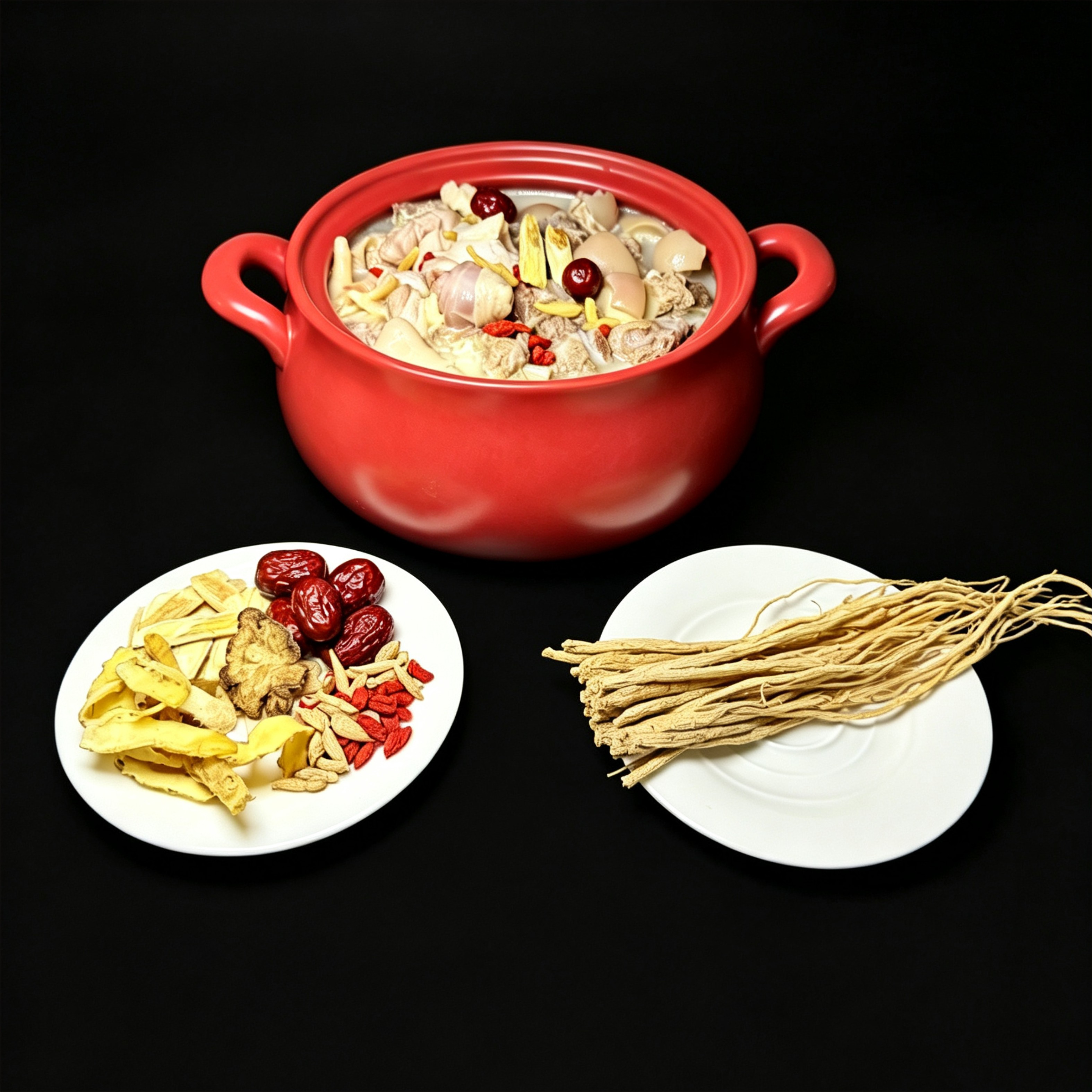 驴肉炖鸡