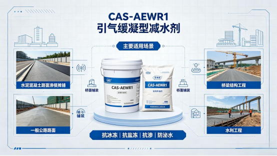 CAS-AEWR1引气缓凝型减水剂