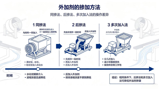 九、外加剂的掺加方法