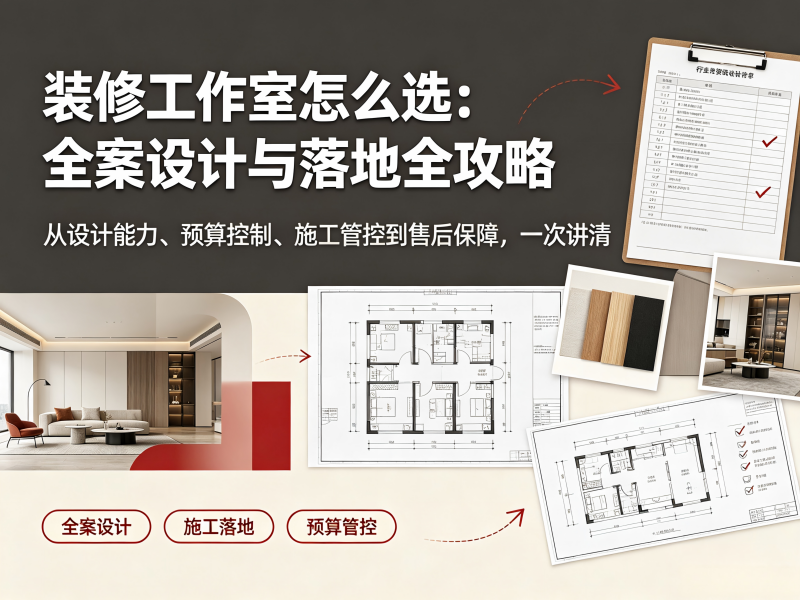 2026优选山西省值得信赖的装修工作室怎么选：全案设计与落地全攻略