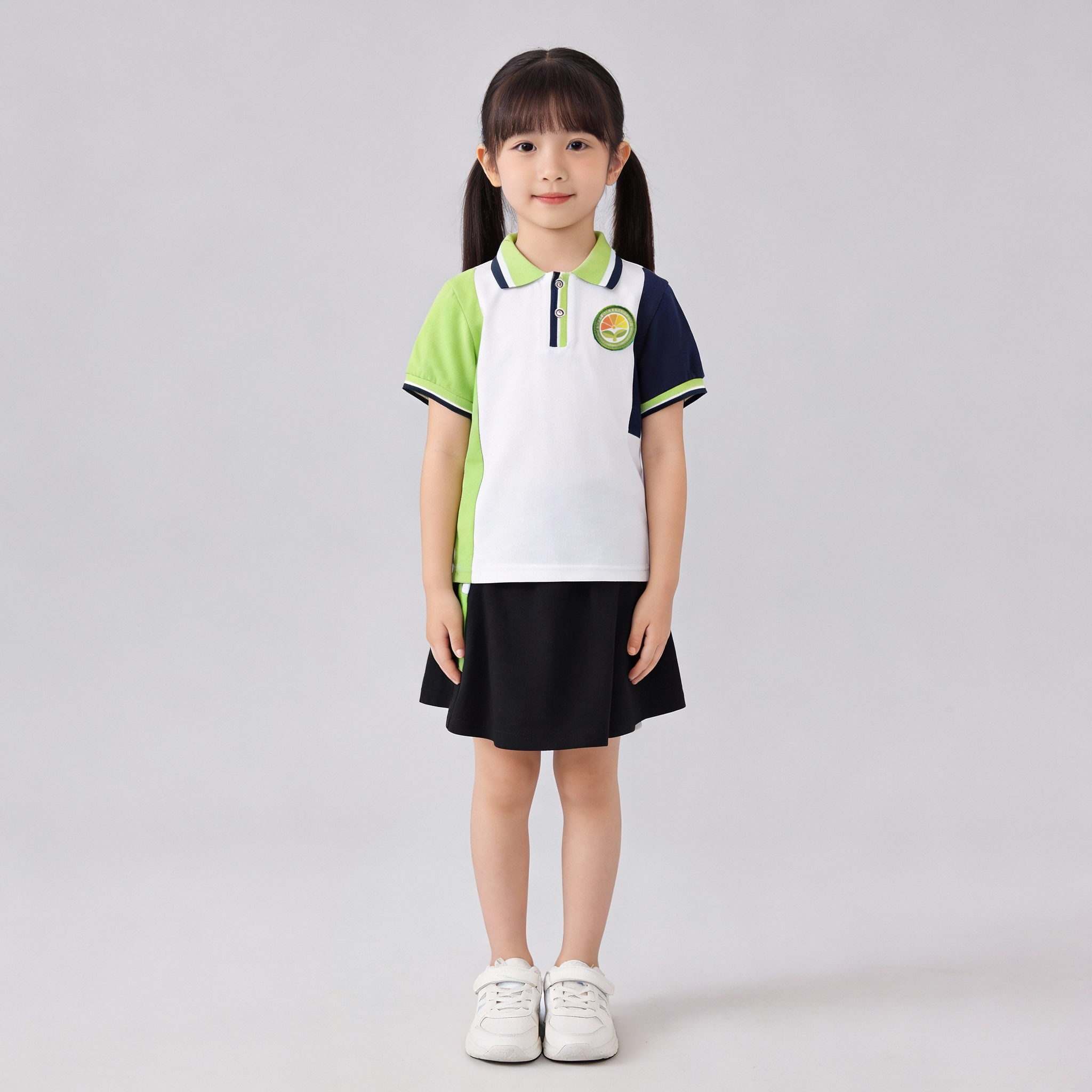夏季校服套装女款