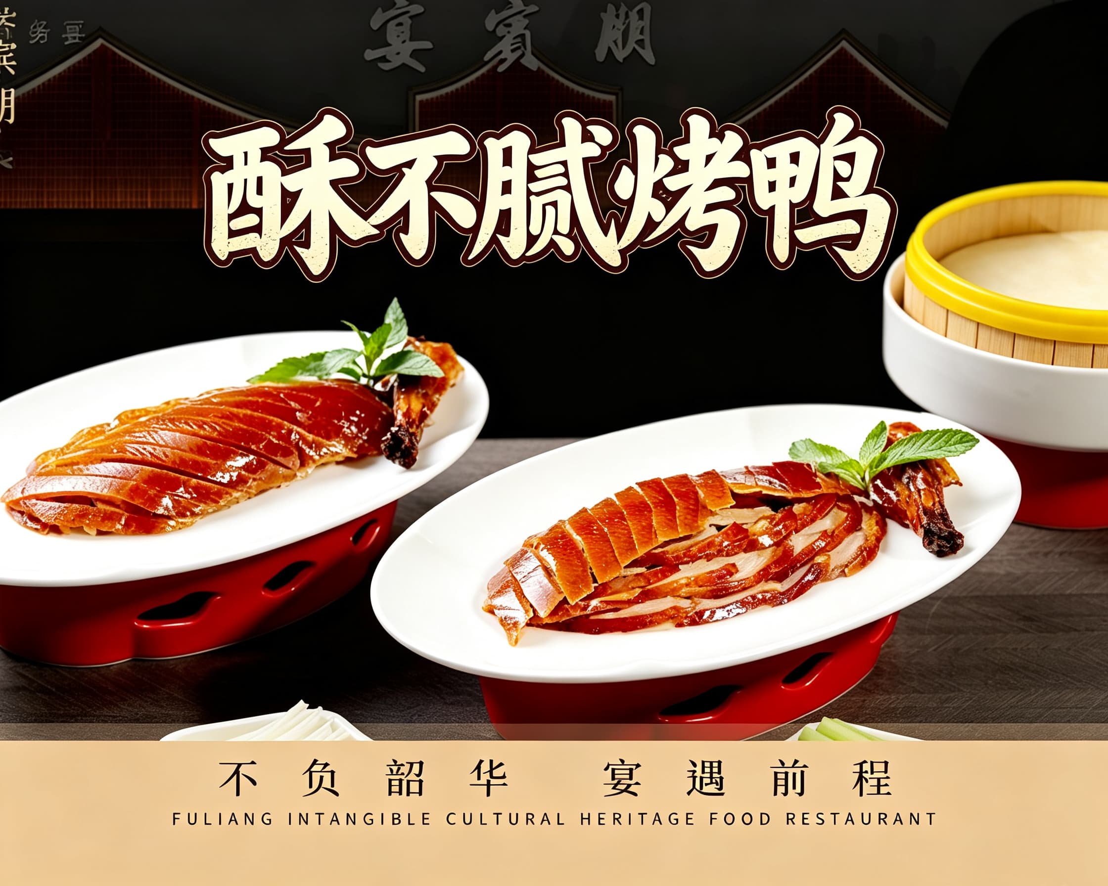 酥不腻烤鸭