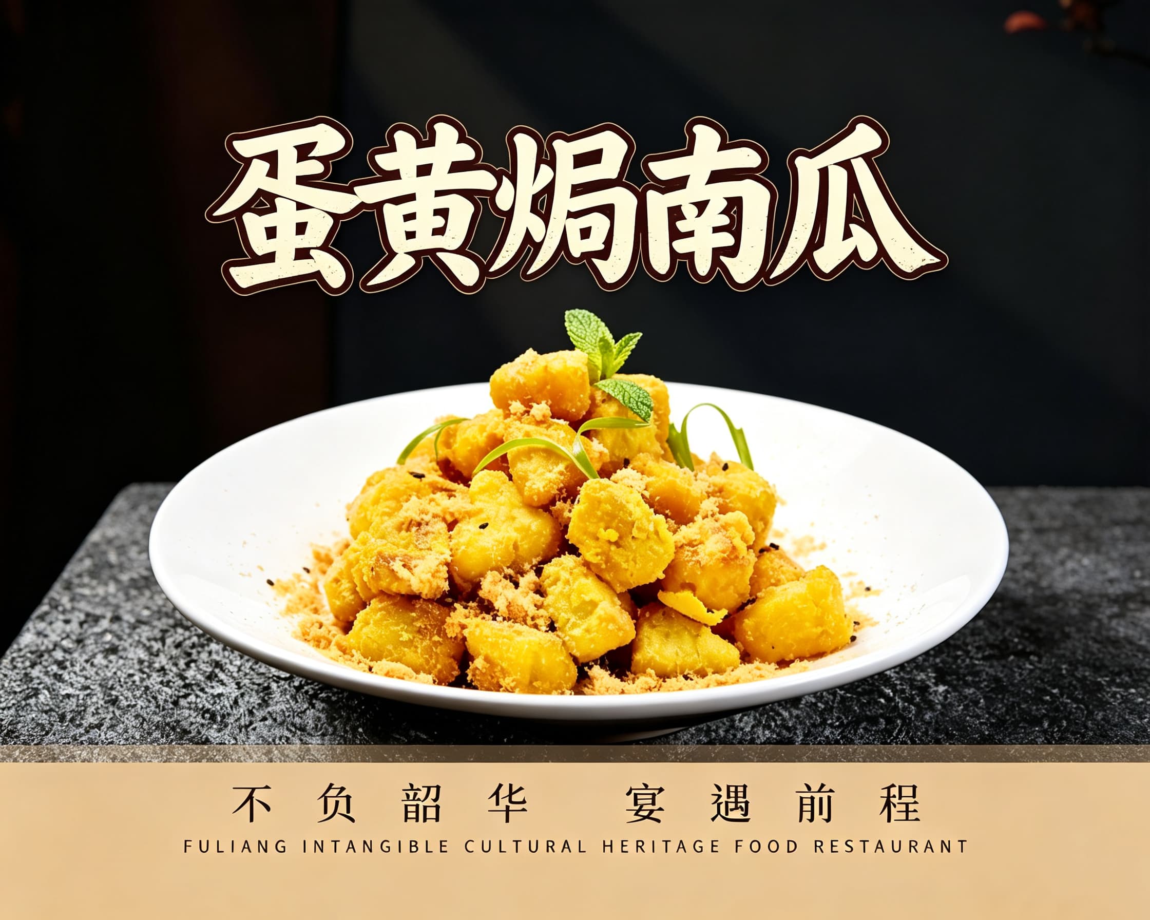 蛋黄焗南瓜