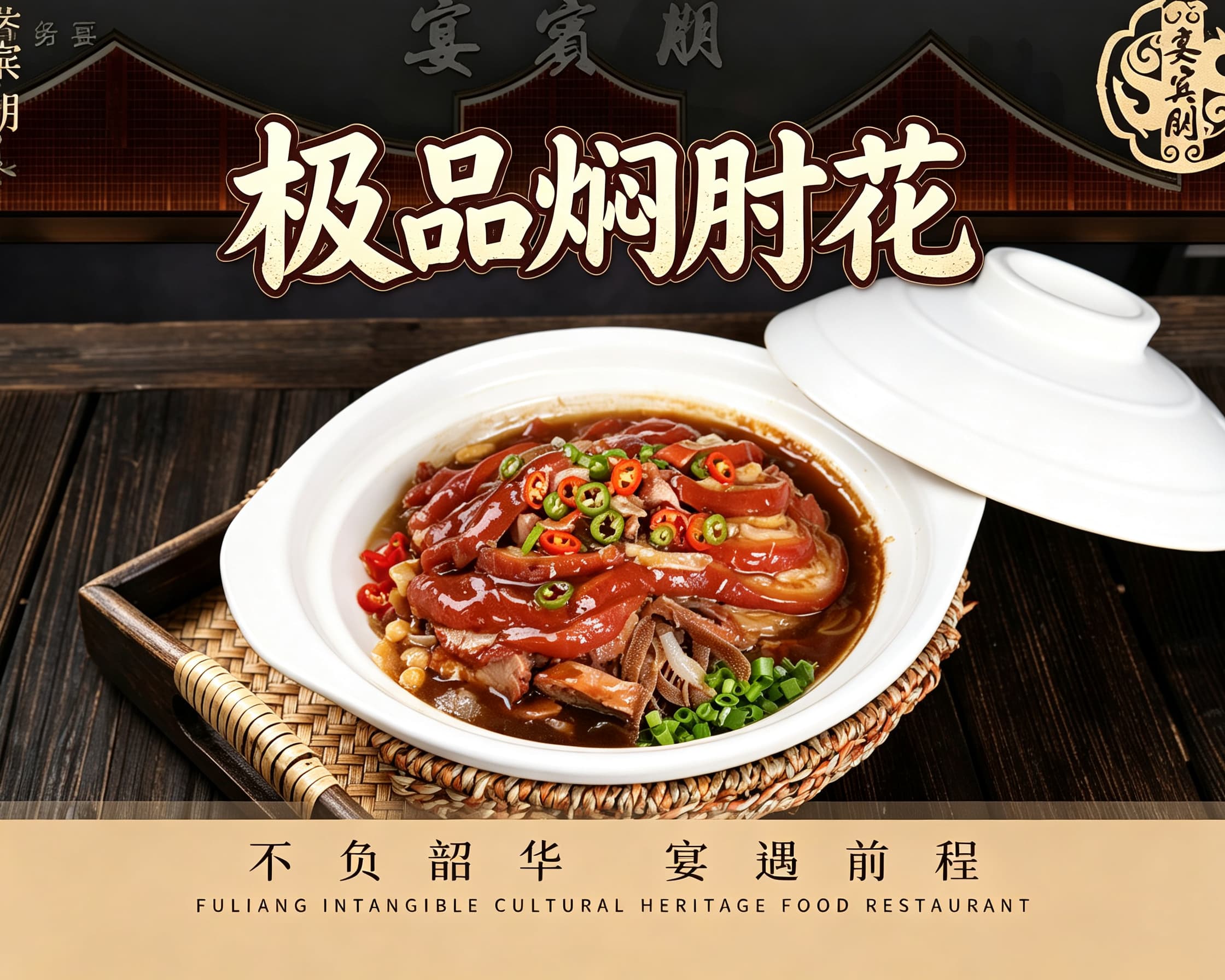 极品焖肘花